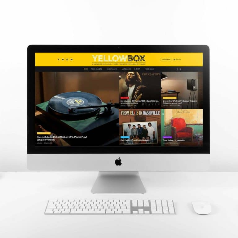 Yellowbox Ιστοσελίδα